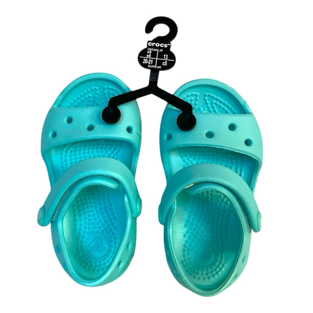 NEW🐊CROCS Crocband Sandals (C5 toddler girl)